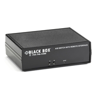 CAT6 A/B Switch - Latching RJ45 Remote Control, Dry Contact