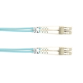 OM3 Black Box Connect Laser-optimized Multimode Duplex Fibre Optic Patch Cable, LSZH