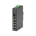 Industrial Ethernet PoE+ Switch - Unmanaged, Extreme Temperature